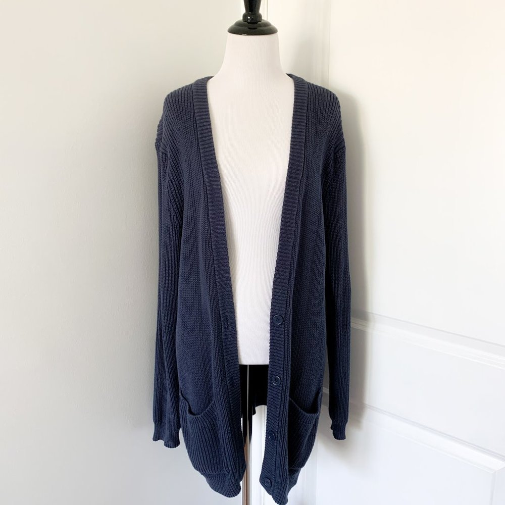 Asos Navy Blue Cardigan